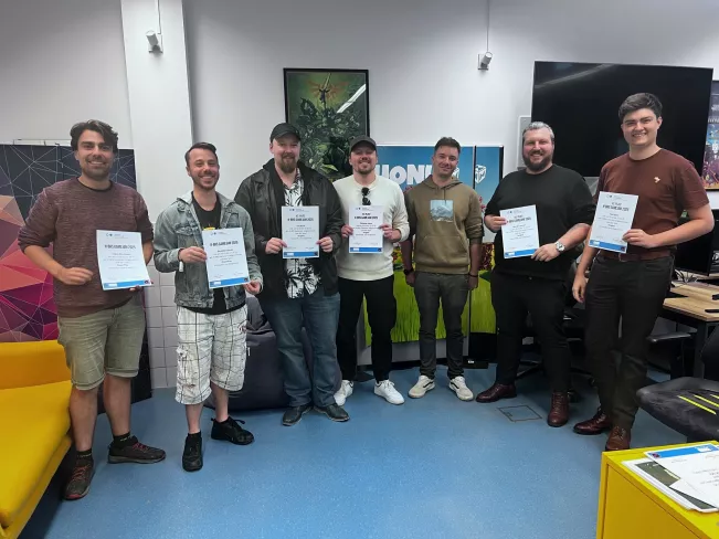 Siegerehrung GameJam 2025