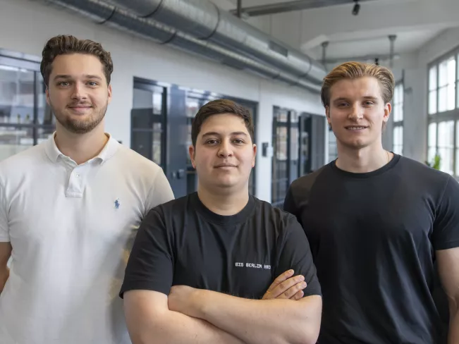 Teamfoto Zentio Start up