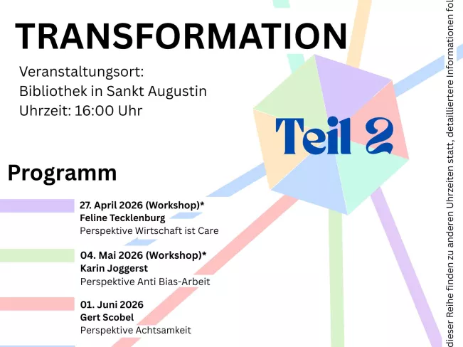 Plakat Facetten der Transformation Teil 2